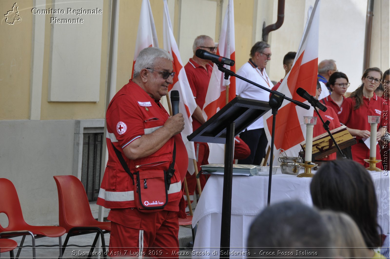 S.Damiano d'Asti 7 Luglio 2019 - Mezzo Secolo di Solidariet - Croce Rossa Italiana - Comitato Regionale del Piemonte