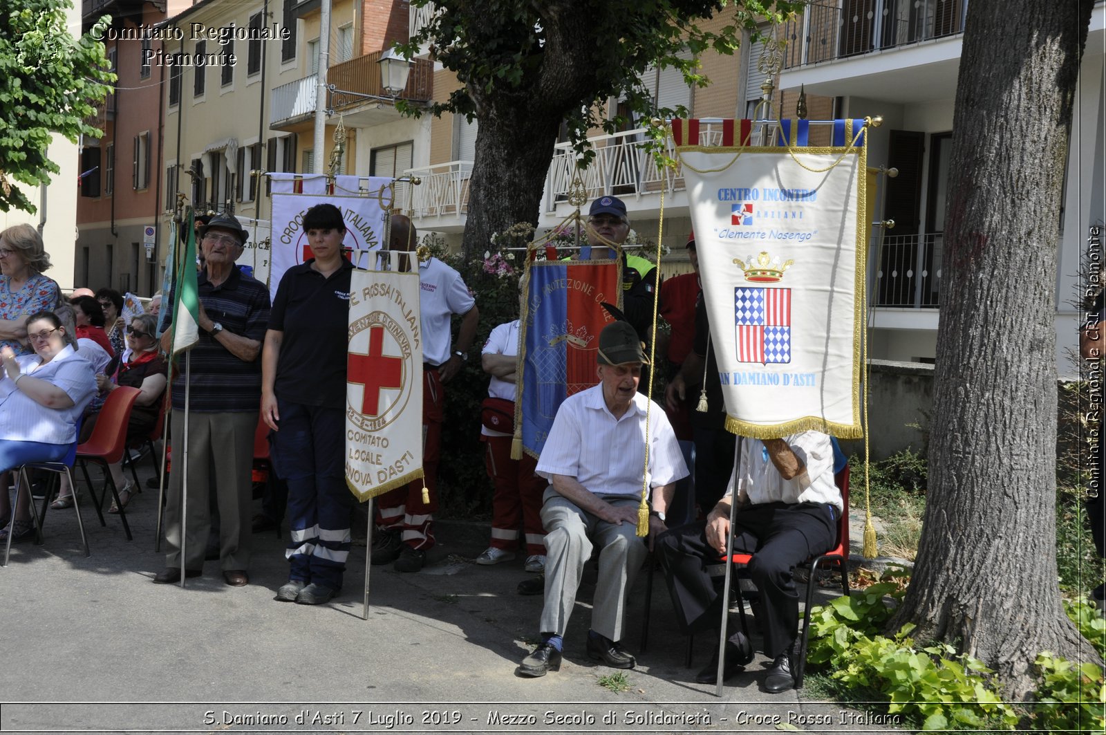 S.Damiano d'Asti 7 Luglio 2019 - Mezzo Secolo di Solidariet - Croce Rossa Italiana - Comitato Regionale del Piemonte