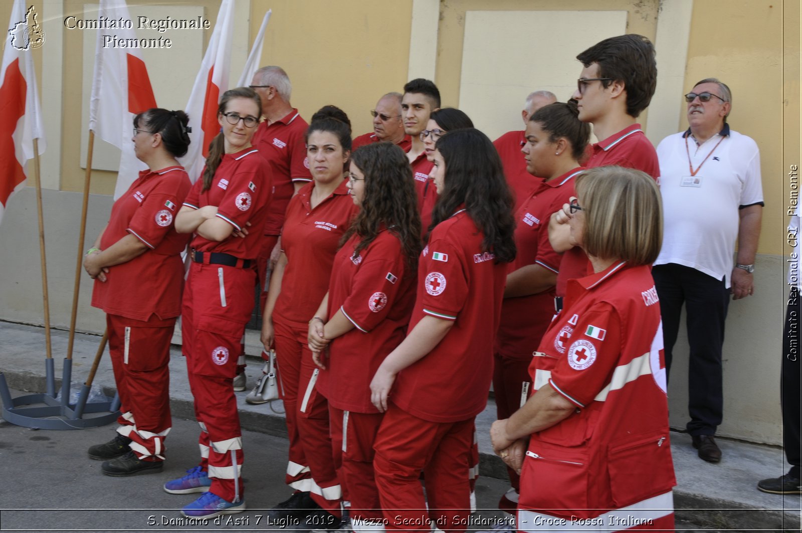 S.Damiano d'Asti 7 Luglio 2019 - Mezzo Secolo di Solidariet - Croce Rossa Italiana - Comitato Regionale del Piemonte