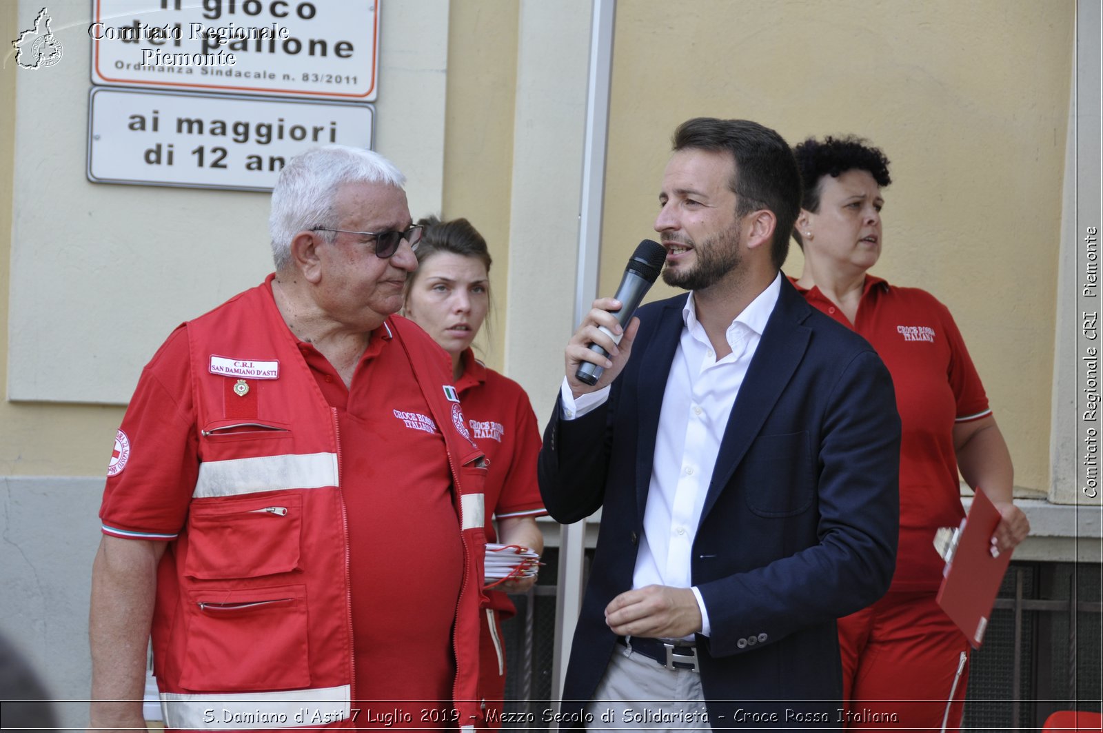 S.Damiano d'Asti 7 Luglio 2019 - Mezzo Secolo di Solidariet - Croce Rossa Italiana - Comitato Regionale del Piemonte