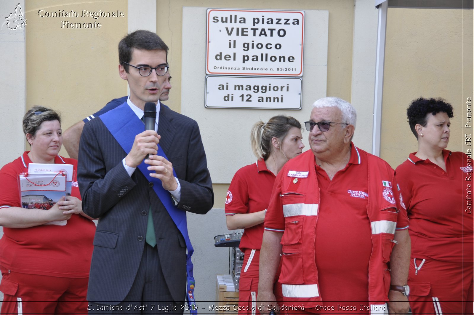 S.Damiano d'Asti 7 Luglio 2019 - Mezzo Secolo di Solidariet - Croce Rossa Italiana - Comitato Regionale del Piemonte