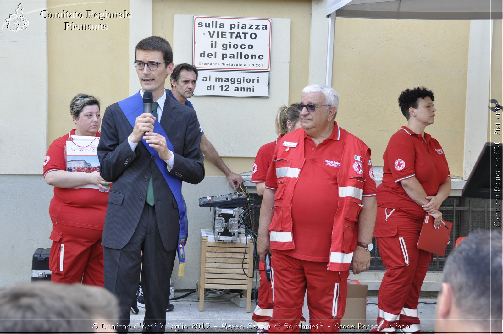 S.Damiano d'Asti 7 Luglio 2019 - Mezzo Secolo di Solidariet - Croce Rossa Italiana - Comitato Regionale del Piemonte