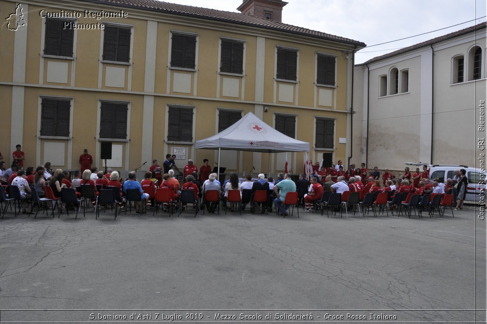 S.Damiano d'Asti 7 Luglio 2019 - Mezzo Secolo di Solidariet - Croce Rossa Italiana - Comitato Regionale del Piemonte