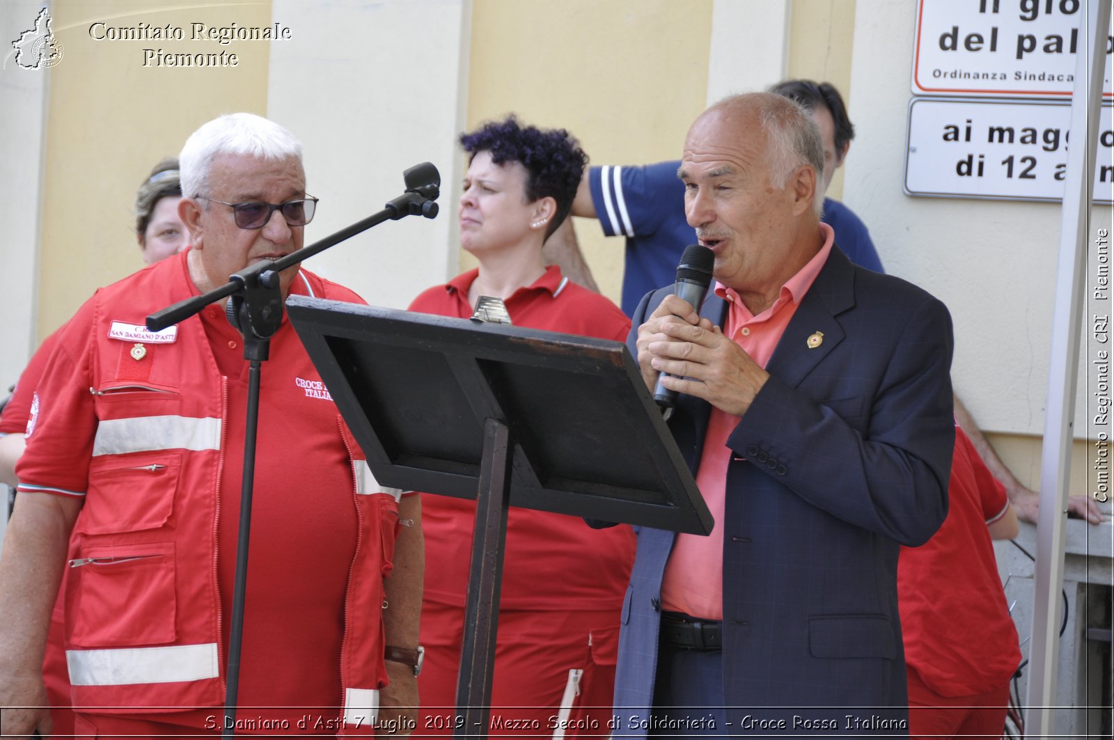 S.Damiano d'Asti 7 Luglio 2019 - Mezzo Secolo di Solidariet - Croce Rossa Italiana - Comitato Regionale del Piemonte