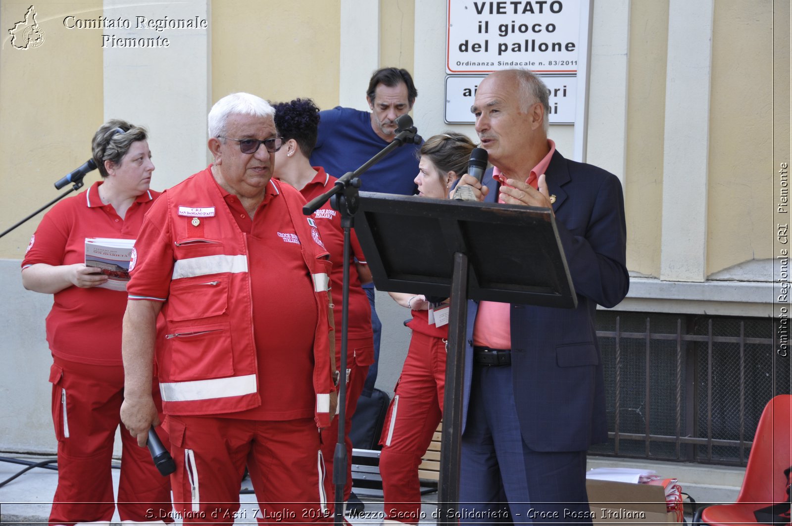 S.Damiano d'Asti 7 Luglio 2019 - Mezzo Secolo di Solidariet - Croce Rossa Italiana - Comitato Regionale del Piemonte