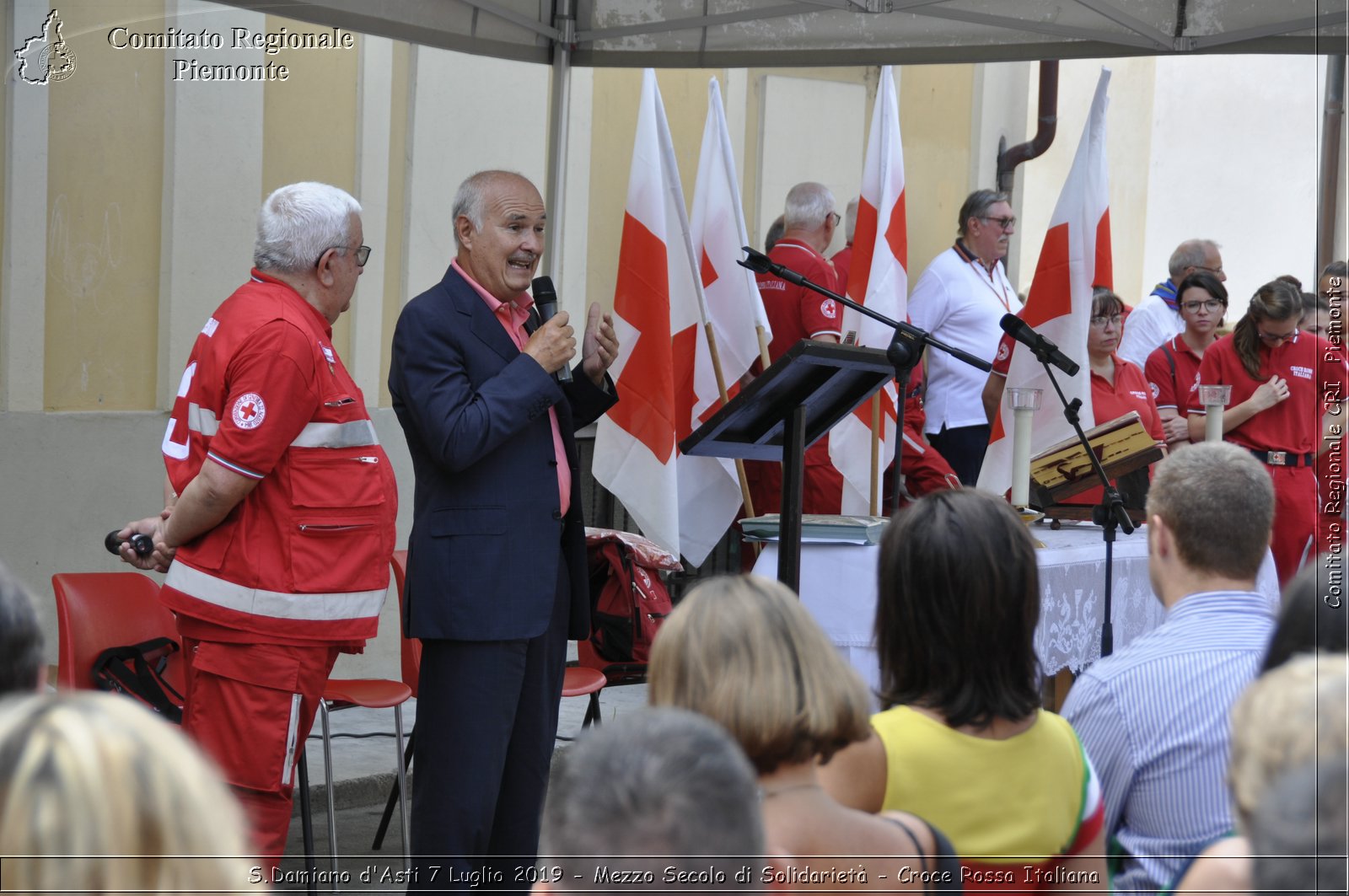 S.Damiano d'Asti 7 Luglio 2019 - Mezzo Secolo di Solidariet - Croce Rossa Italiana - Comitato Regionale del Piemonte