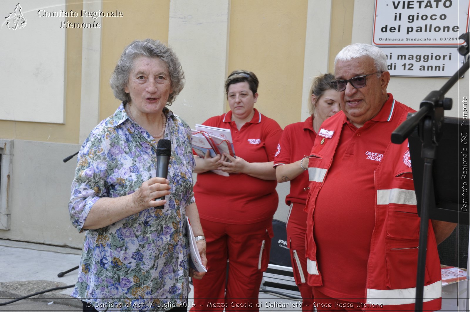 S.Damiano d'Asti 7 Luglio 2019 - Mezzo Secolo di Solidariet - Croce Rossa Italiana - Comitato Regionale del Piemonte