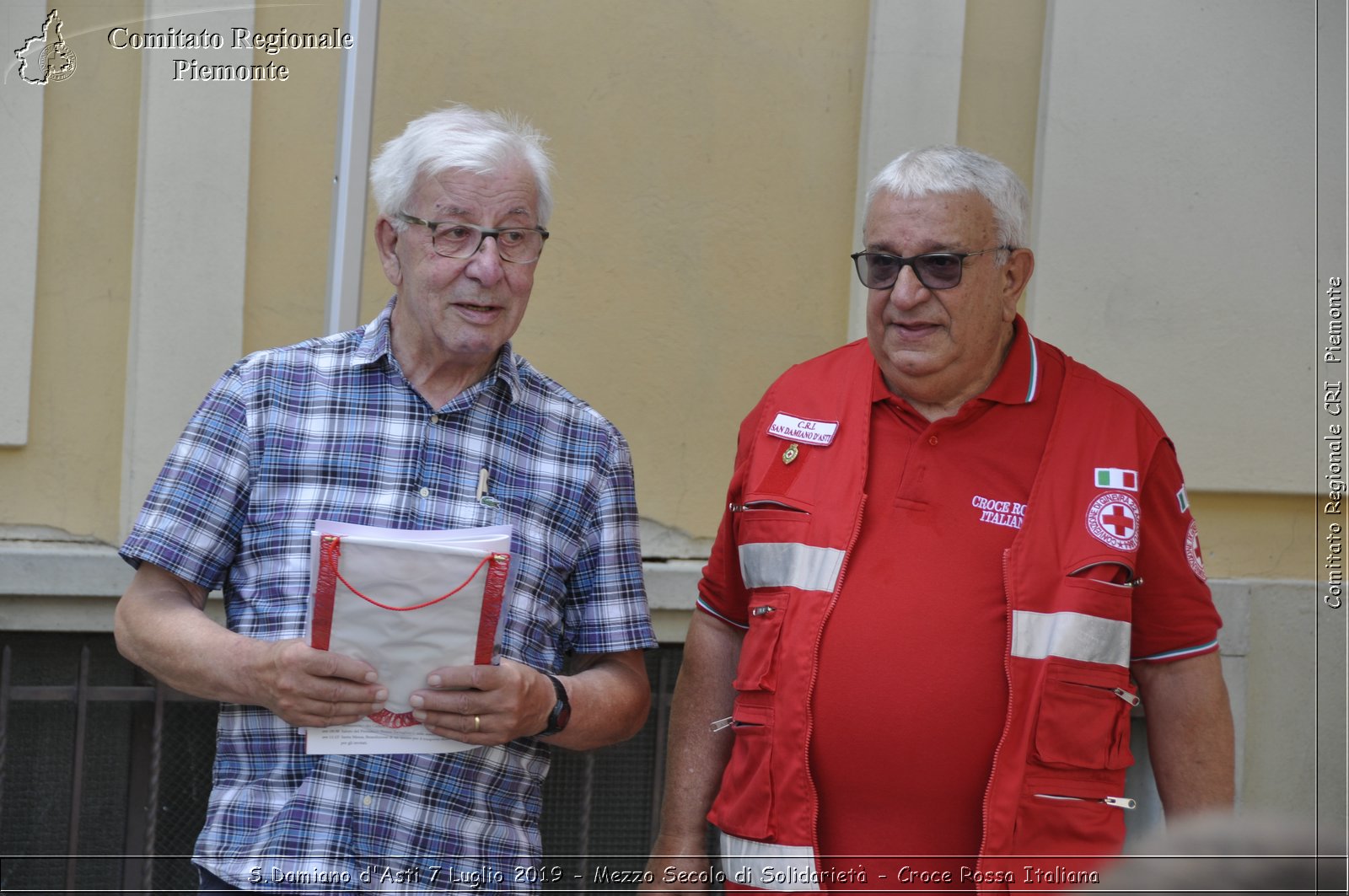 S.Damiano d'Asti 7 Luglio 2019 - Mezzo Secolo di Solidariet - Croce Rossa Italiana - Comitato Regionale del Piemonte