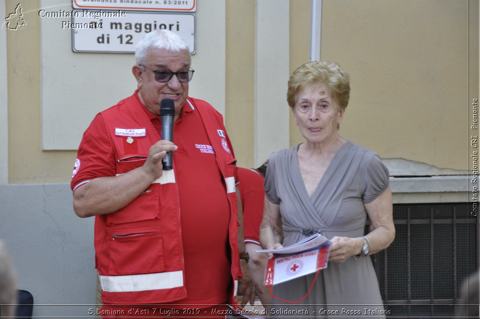 S.Damiano d'Asti 7 Luglio 2019 - Mezzo Secolo di Solidariet - Croce Rossa Italiana - Comitato Regionale del Piemonte