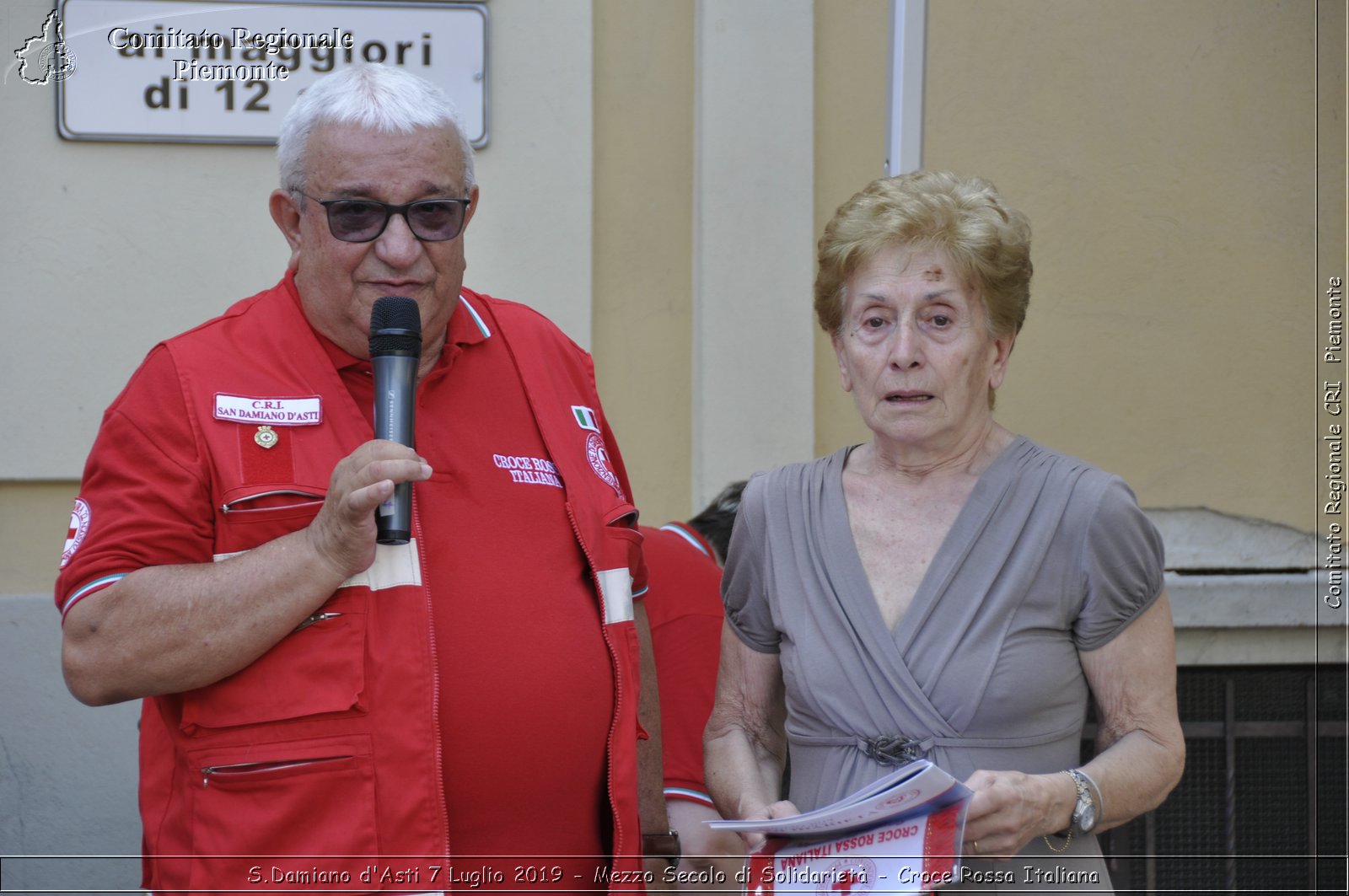 S.Damiano d'Asti 7 Luglio 2019 - Mezzo Secolo di Solidariet - Croce Rossa Italiana - Comitato Regionale del Piemonte