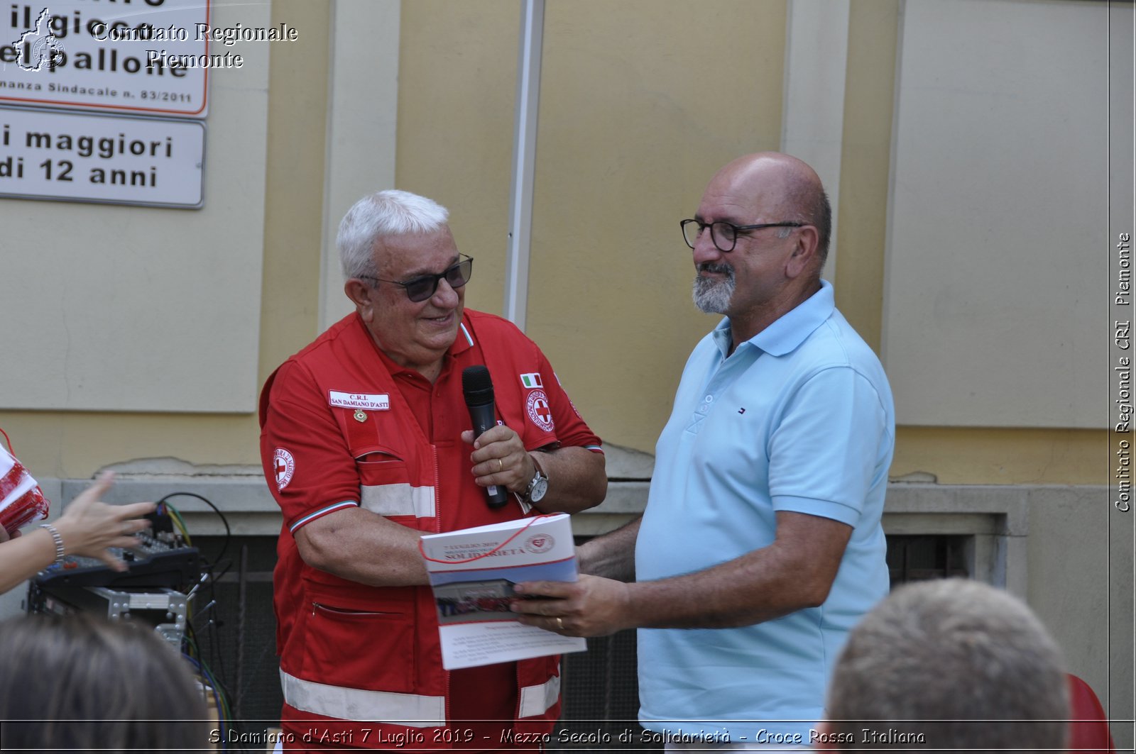 S.Damiano d'Asti 7 Luglio 2019 - Mezzo Secolo di Solidariet - Croce Rossa Italiana - Comitato Regionale del Piemonte