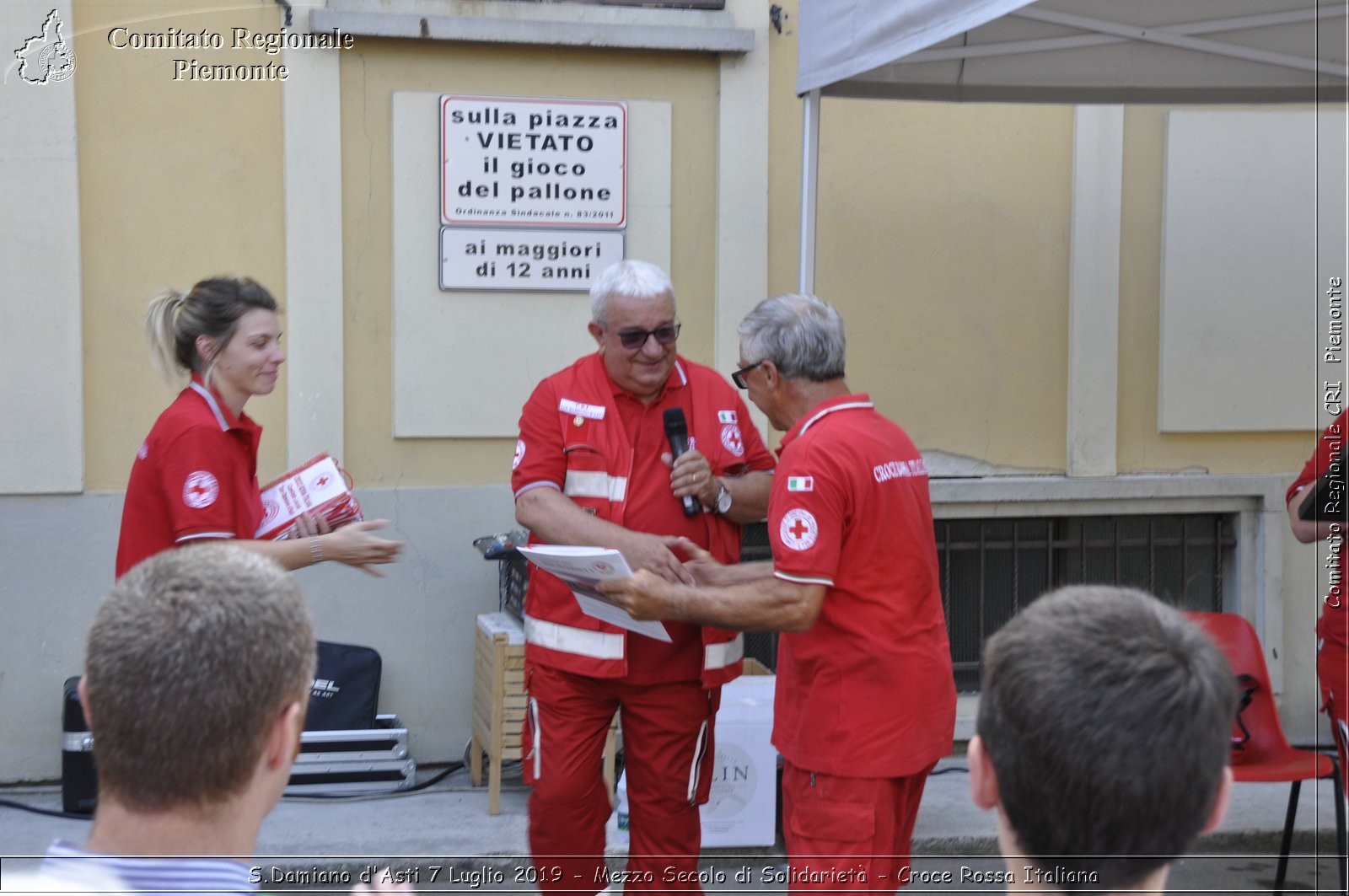 S.Damiano d'Asti 7 Luglio 2019 - Mezzo Secolo di Solidariet - Croce Rossa Italiana - Comitato Regionale del Piemonte