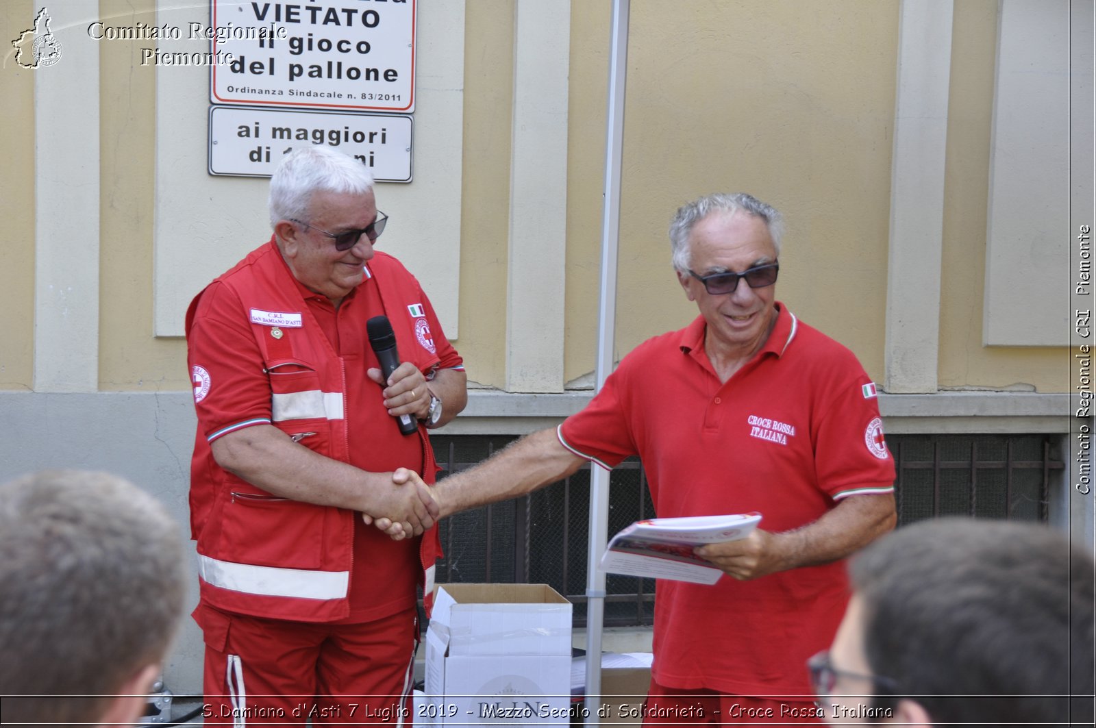 S.Damiano d'Asti 7 Luglio 2019 - Mezzo Secolo di Solidariet - Croce Rossa Italiana - Comitato Regionale del Piemonte