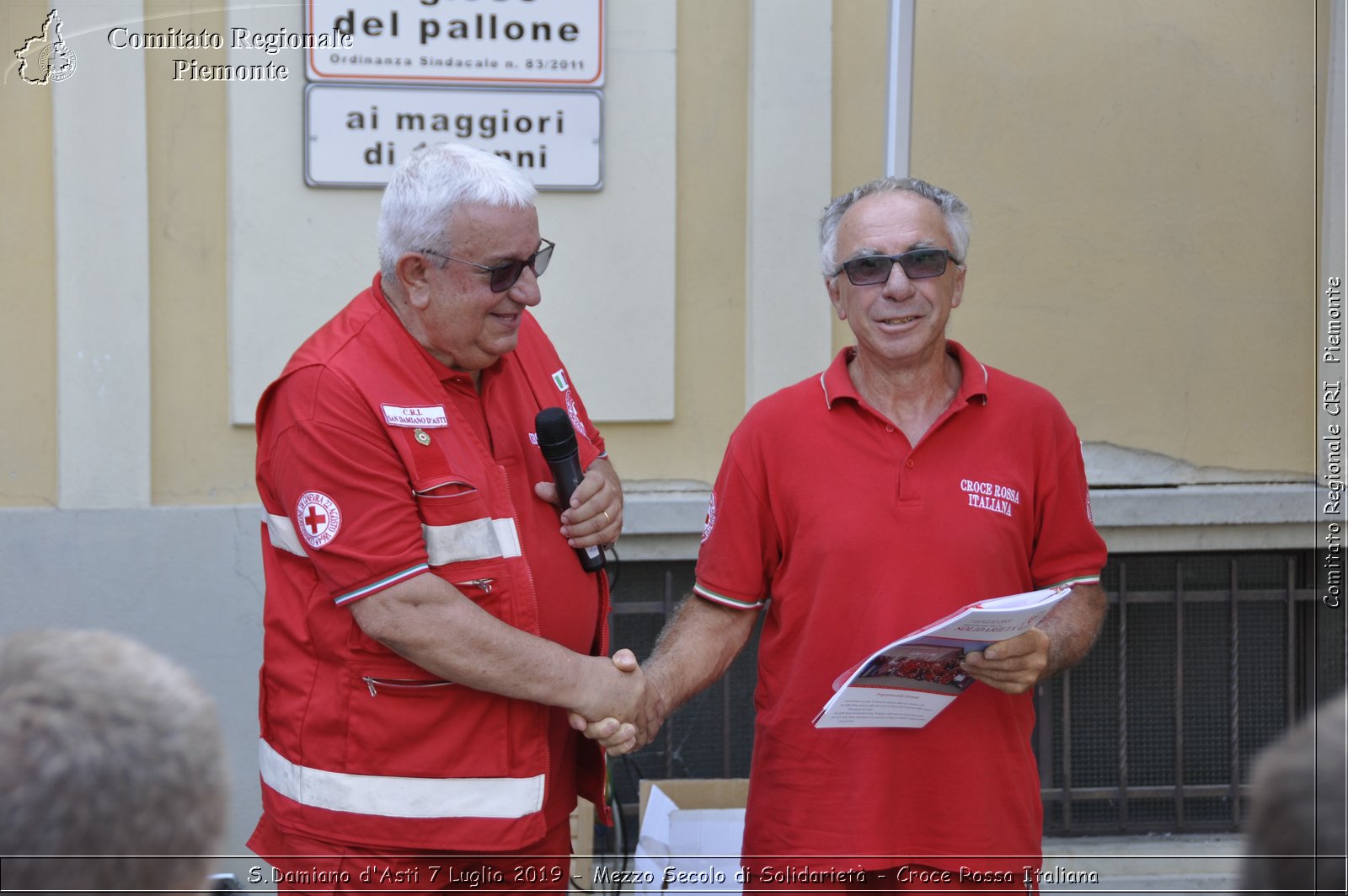 S.Damiano d'Asti 7 Luglio 2019 - Mezzo Secolo di Solidariet - Croce Rossa Italiana - Comitato Regionale del Piemonte