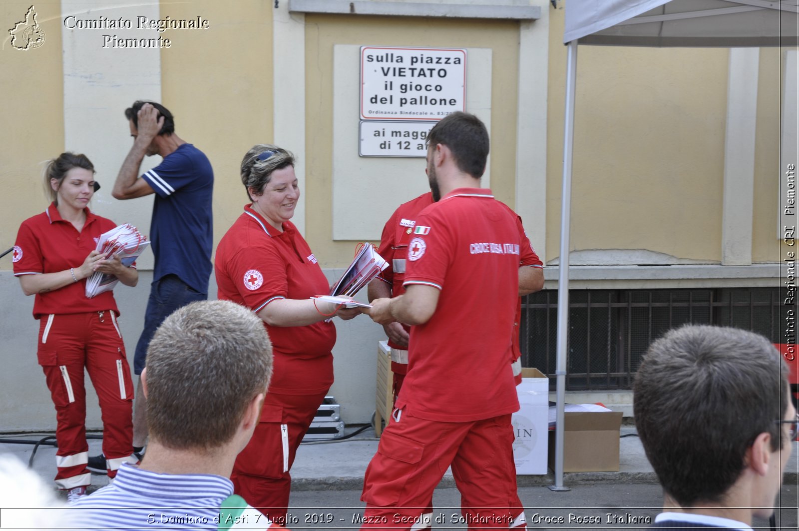 S.Damiano d'Asti 7 Luglio 2019 - Mezzo Secolo di Solidariet - Croce Rossa Italiana - Comitato Regionale del Piemonte