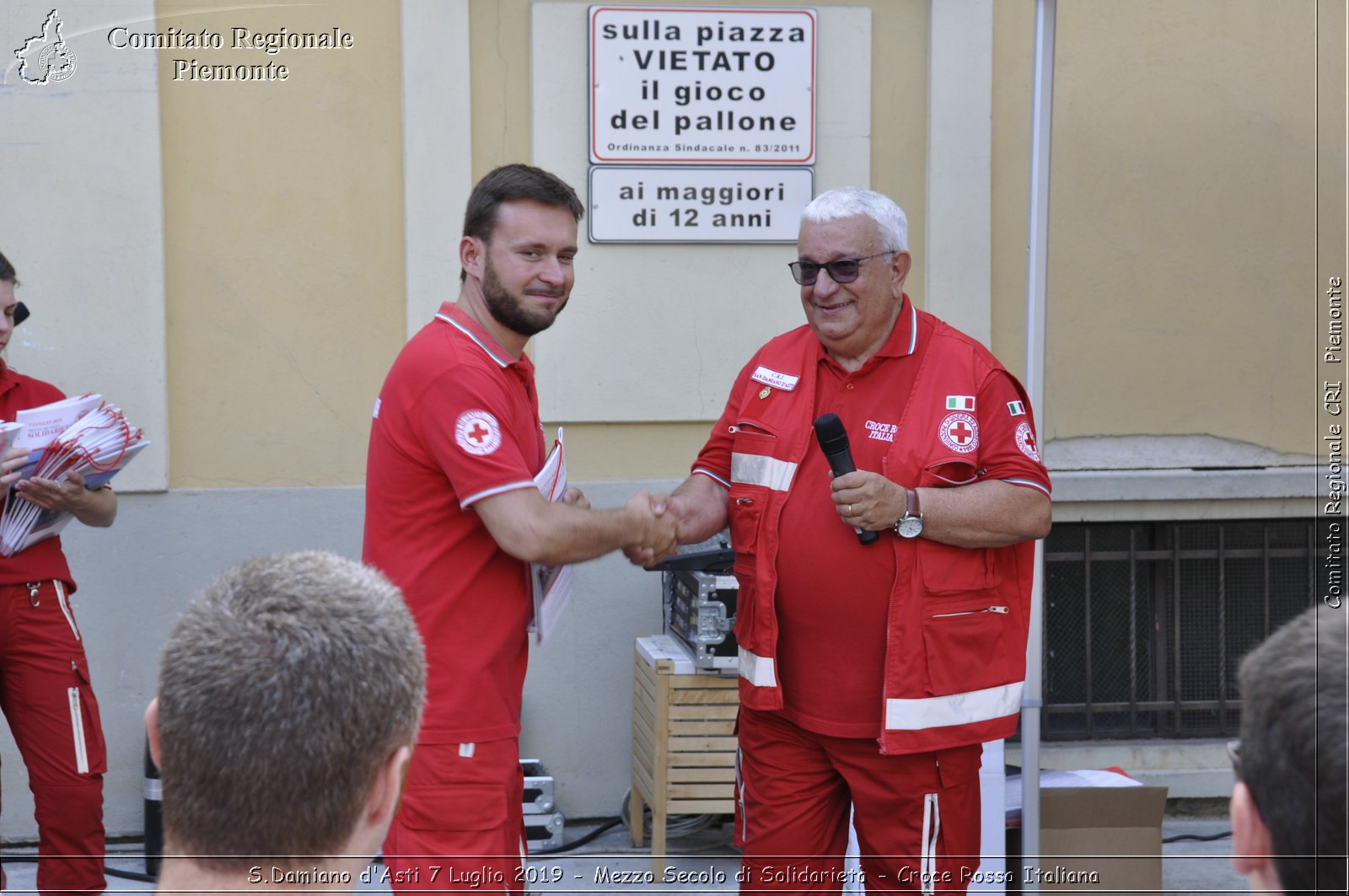 S.Damiano d'Asti 7 Luglio 2019 - Mezzo Secolo di Solidariet - Croce Rossa Italiana - Comitato Regionale del Piemonte