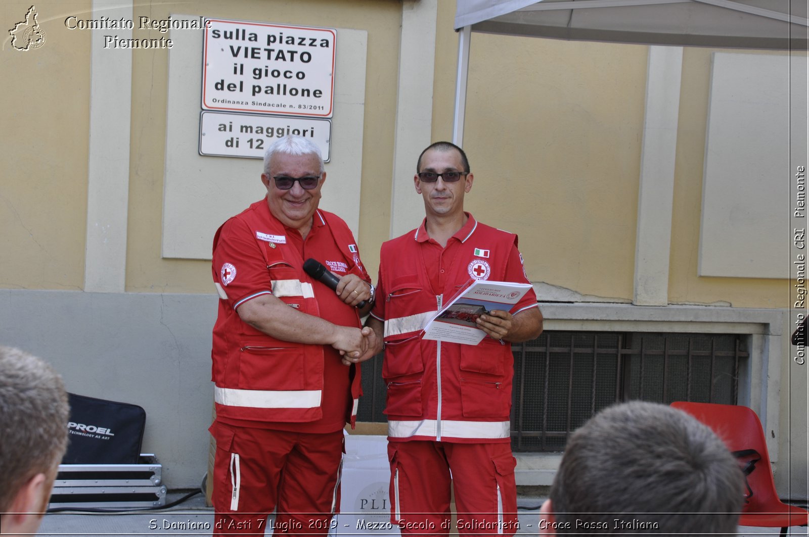 S.Damiano d'Asti 7 Luglio 2019 - Mezzo Secolo di Solidariet - Croce Rossa Italiana - Comitato Regionale del Piemonte