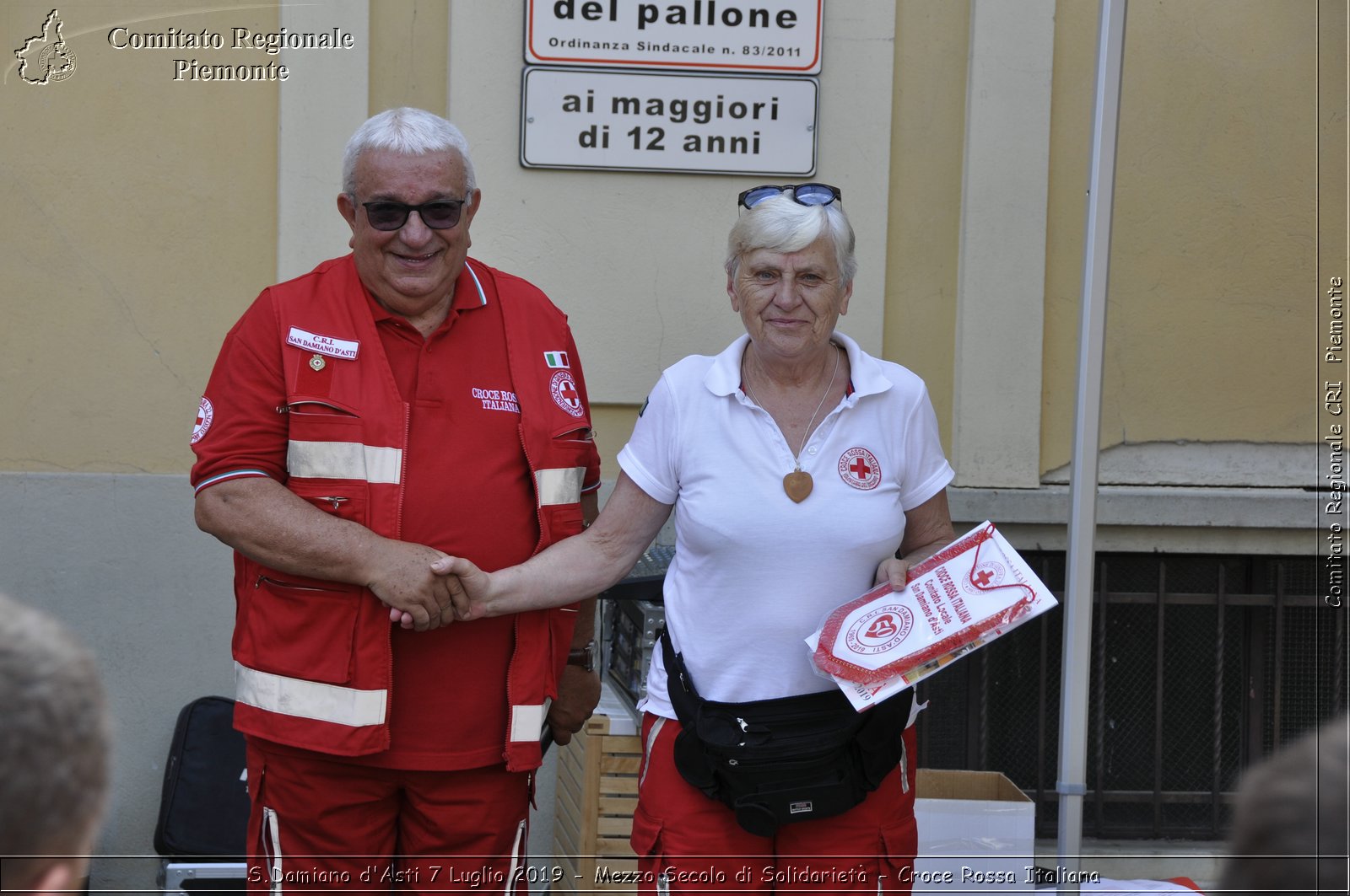 S.Damiano d'Asti 7 Luglio 2019 - Mezzo Secolo di Solidariet - Croce Rossa Italiana - Comitato Regionale del Piemonte