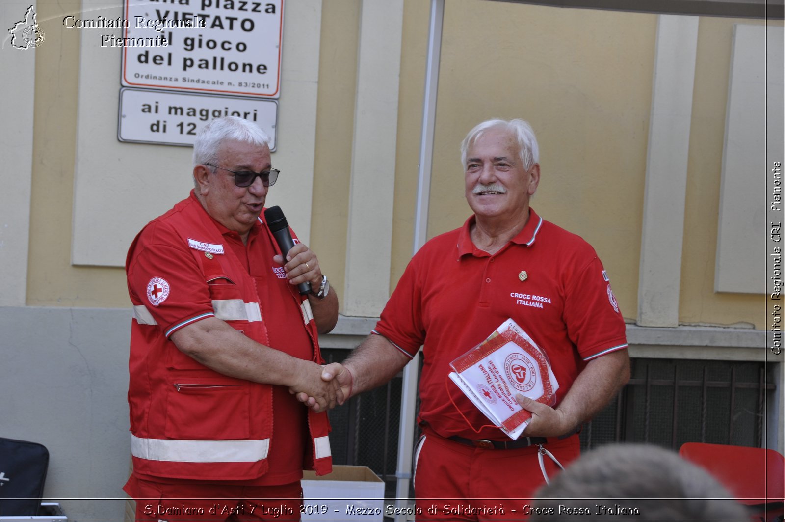 S.Damiano d'Asti 7 Luglio 2019 - Mezzo Secolo di Solidariet - Croce Rossa Italiana - Comitato Regionale del Piemonte