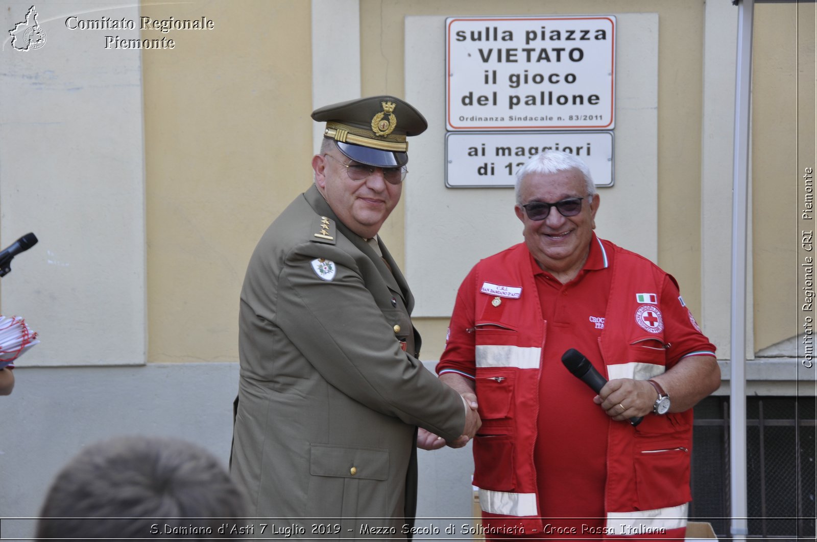 S.Damiano d'Asti 7 Luglio 2019 - Mezzo Secolo di Solidariet - Croce Rossa Italiana - Comitato Regionale del Piemonte