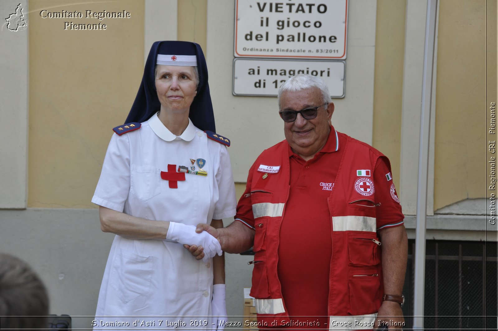 S.Damiano d'Asti 7 Luglio 2019 - Mezzo Secolo di Solidariet - Croce Rossa Italiana - Comitato Regionale del Piemonte