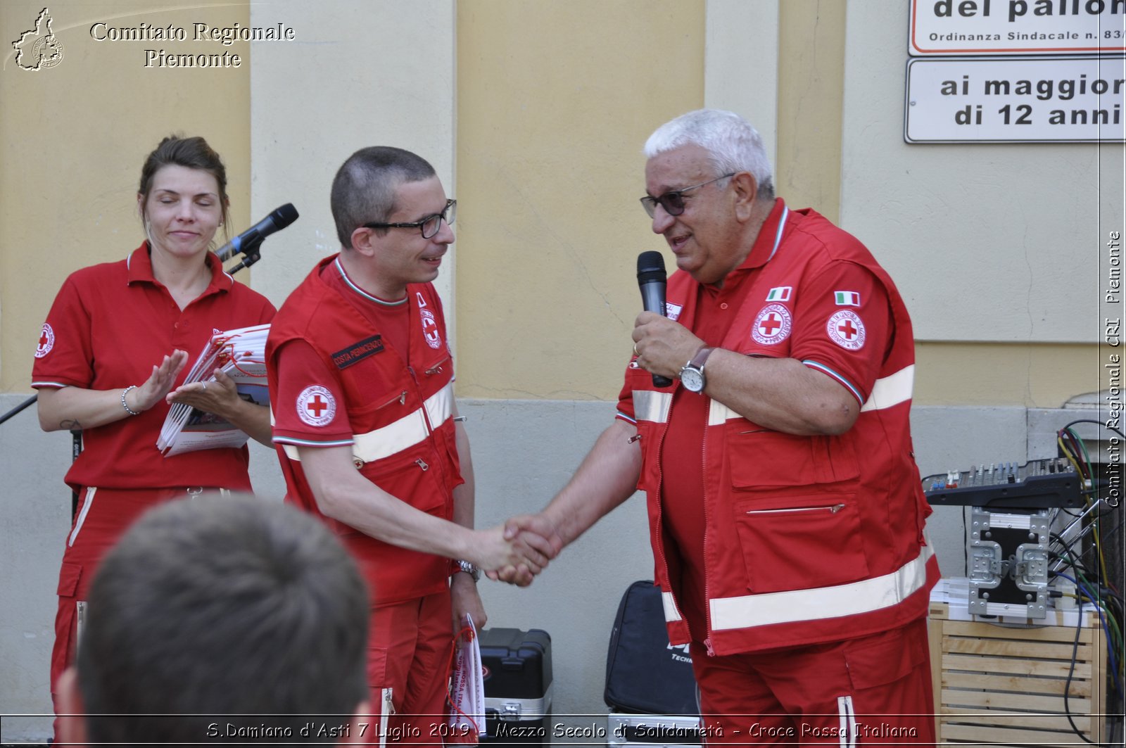 S.Damiano d'Asti 7 Luglio 2019 - Mezzo Secolo di Solidariet - Croce Rossa Italiana - Comitato Regionale del Piemonte