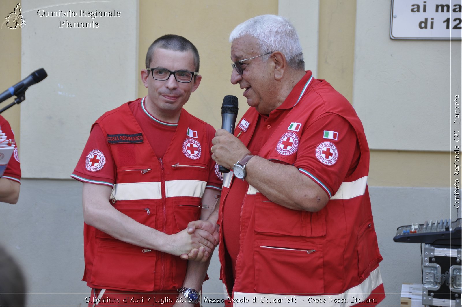 S.Damiano d'Asti 7 Luglio 2019 - Mezzo Secolo di Solidariet - Croce Rossa Italiana - Comitato Regionale del Piemonte