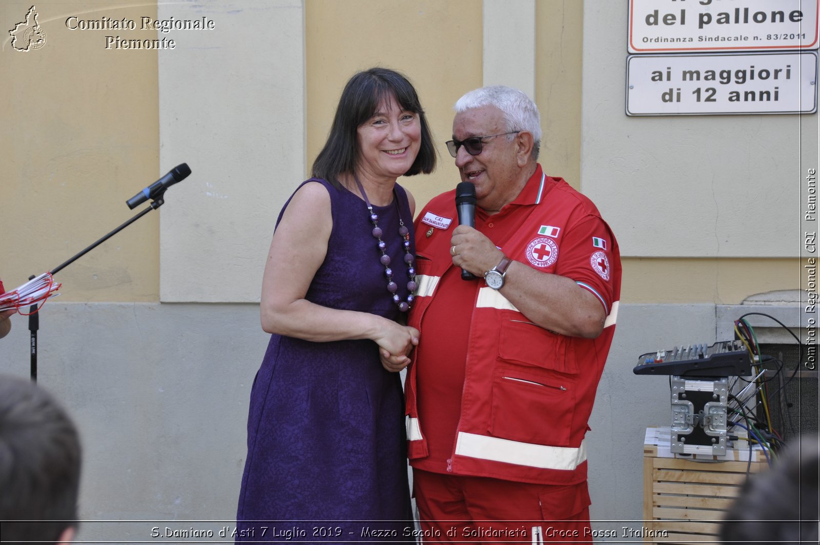 S.Damiano d'Asti 7 Luglio 2019 - Mezzo Secolo di Solidariet - Croce Rossa Italiana - Comitato Regionale del Piemonte