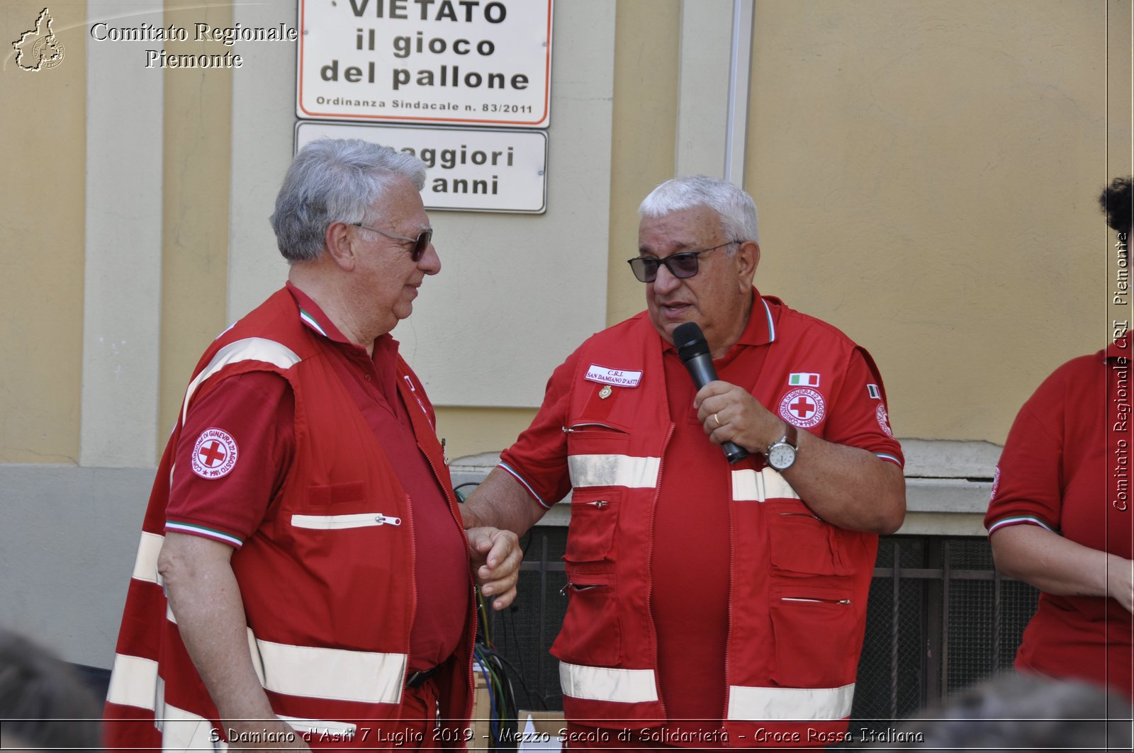 S.Damiano d'Asti 7 Luglio 2019 - Mezzo Secolo di Solidariet - Croce Rossa Italiana - Comitato Regionale del Piemonte