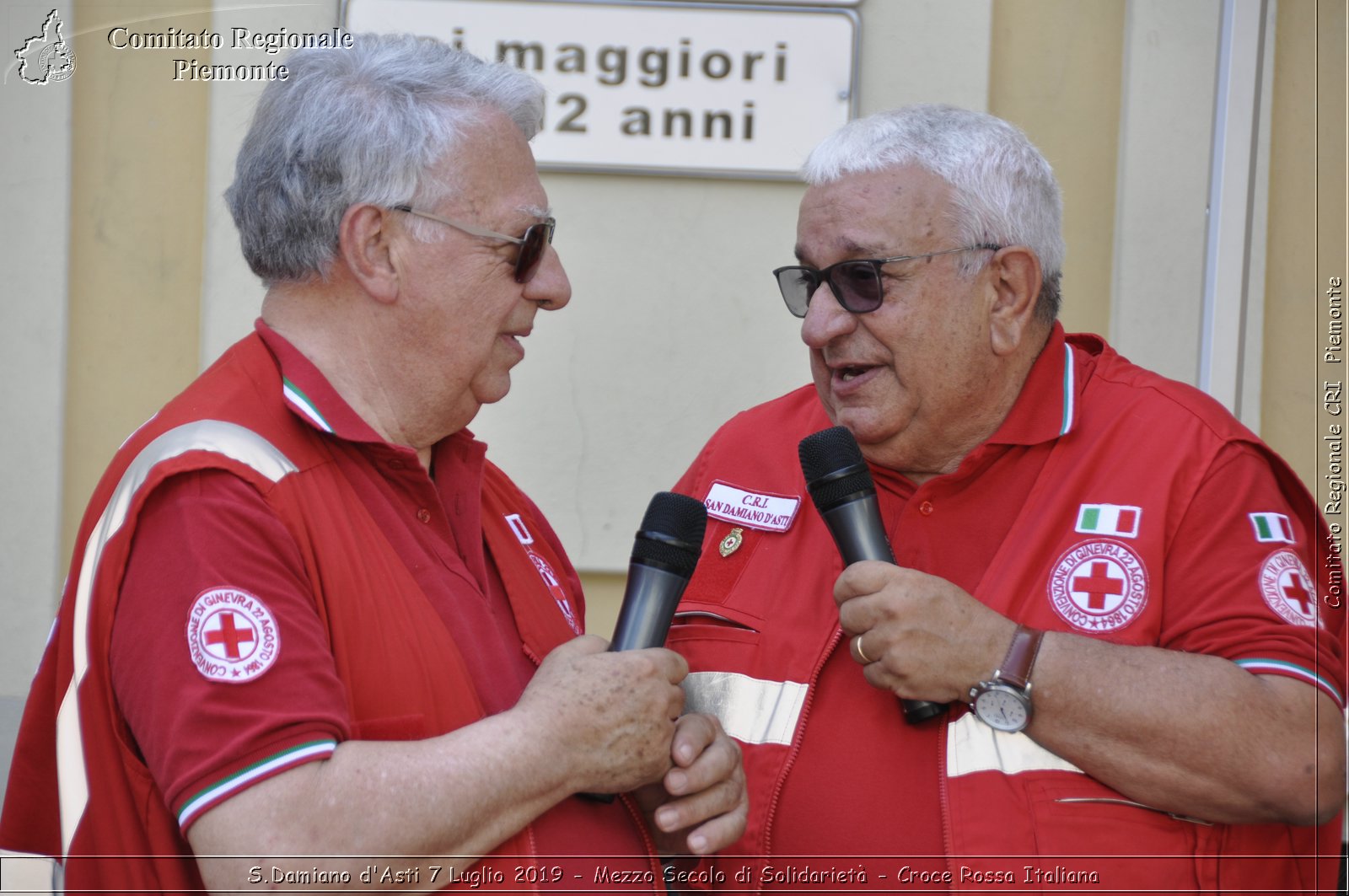 S.Damiano d'Asti 7 Luglio 2019 - Mezzo Secolo di Solidariet - Croce Rossa Italiana - Comitato Regionale del Piemonte