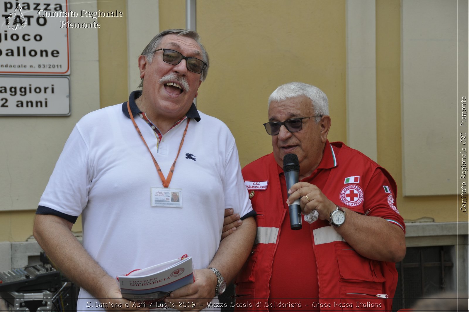 S.Damiano d'Asti 7 Luglio 2019 - Mezzo Secolo di Solidariet - Croce Rossa Italiana - Comitato Regionale del Piemonte