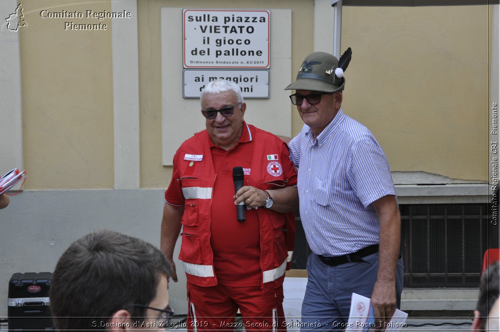 S.Damiano d'Asti 7 Luglio 2019 - Mezzo Secolo di Solidariet - Croce Rossa Italiana - Comitato Regionale del Piemonte