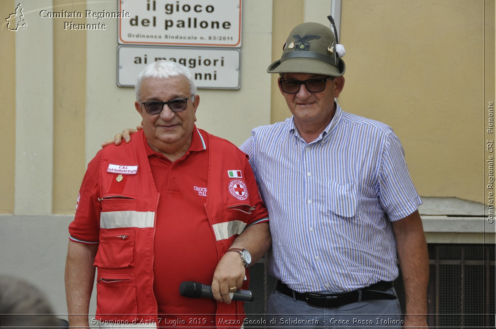 S.Damiano d'Asti 7 Luglio 2019 - Mezzo Secolo di Solidariet - Croce Rossa Italiana - Comitato Regionale del Piemonte