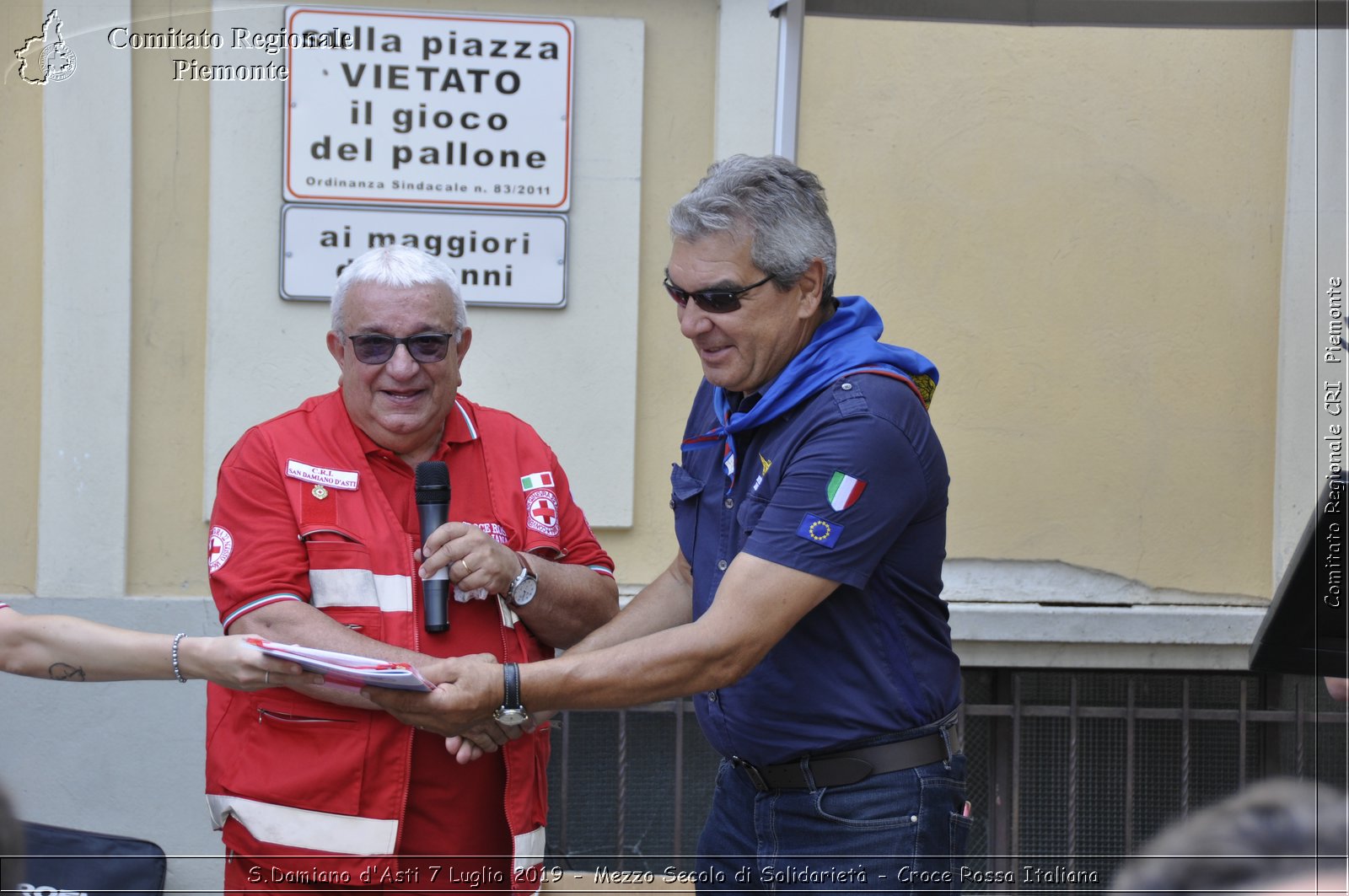 S.Damiano d'Asti 7 Luglio 2019 - Mezzo Secolo di Solidariet - Croce Rossa Italiana - Comitato Regionale del Piemonte