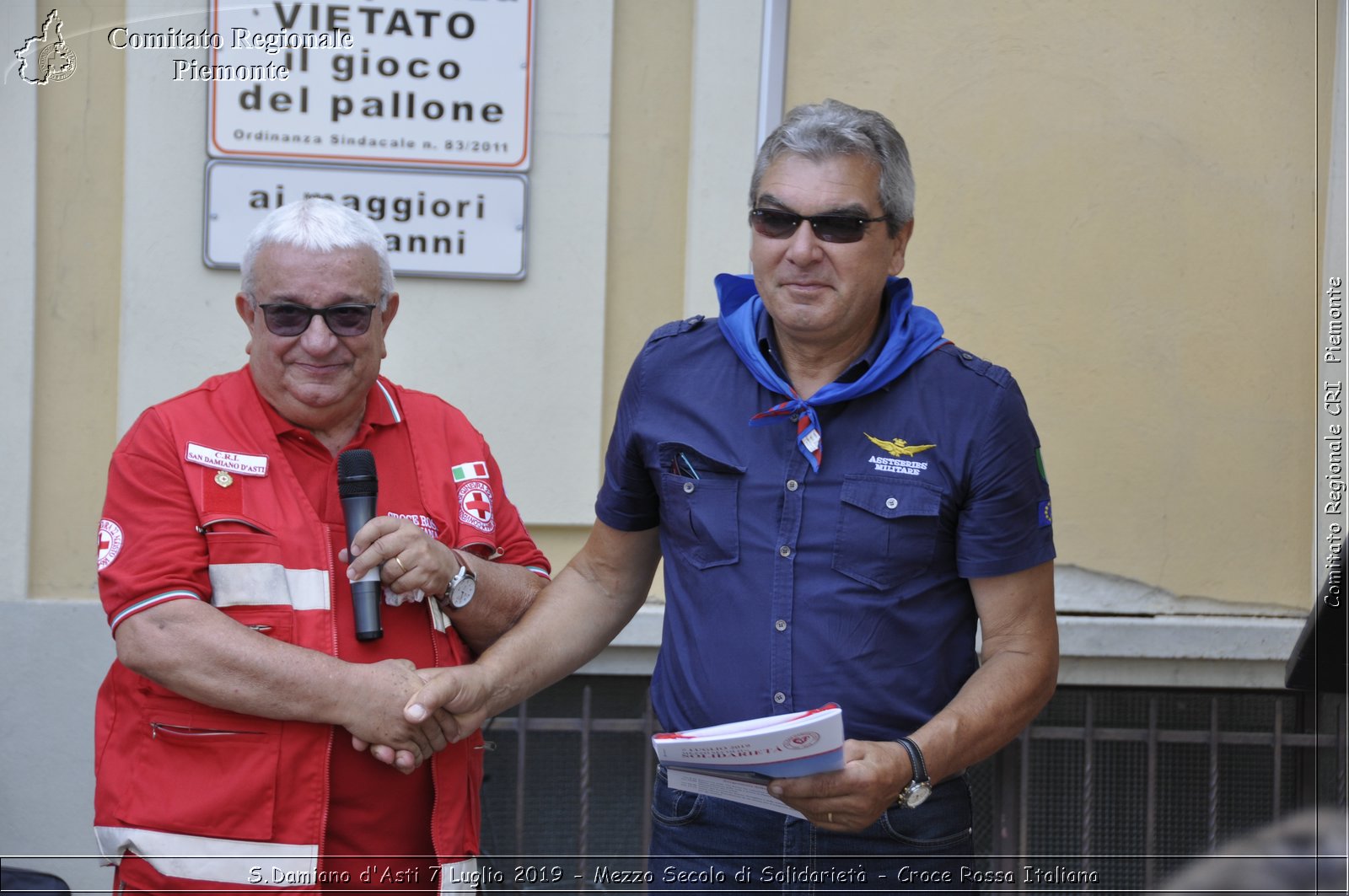 S.Damiano d'Asti 7 Luglio 2019 - Mezzo Secolo di Solidariet - Croce Rossa Italiana - Comitato Regionale del Piemonte