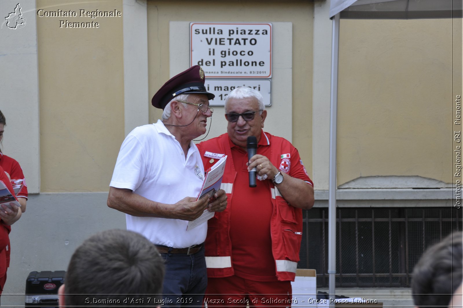 S.Damiano d'Asti 7 Luglio 2019 - Mezzo Secolo di Solidariet - Croce Rossa Italiana - Comitato Regionale del Piemonte