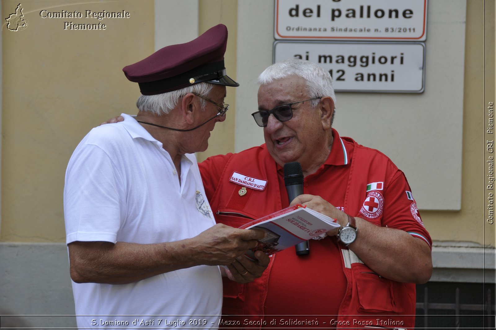 S.Damiano d'Asti 7 Luglio 2019 - Mezzo Secolo di Solidariet - Croce Rossa Italiana - Comitato Regionale del Piemonte