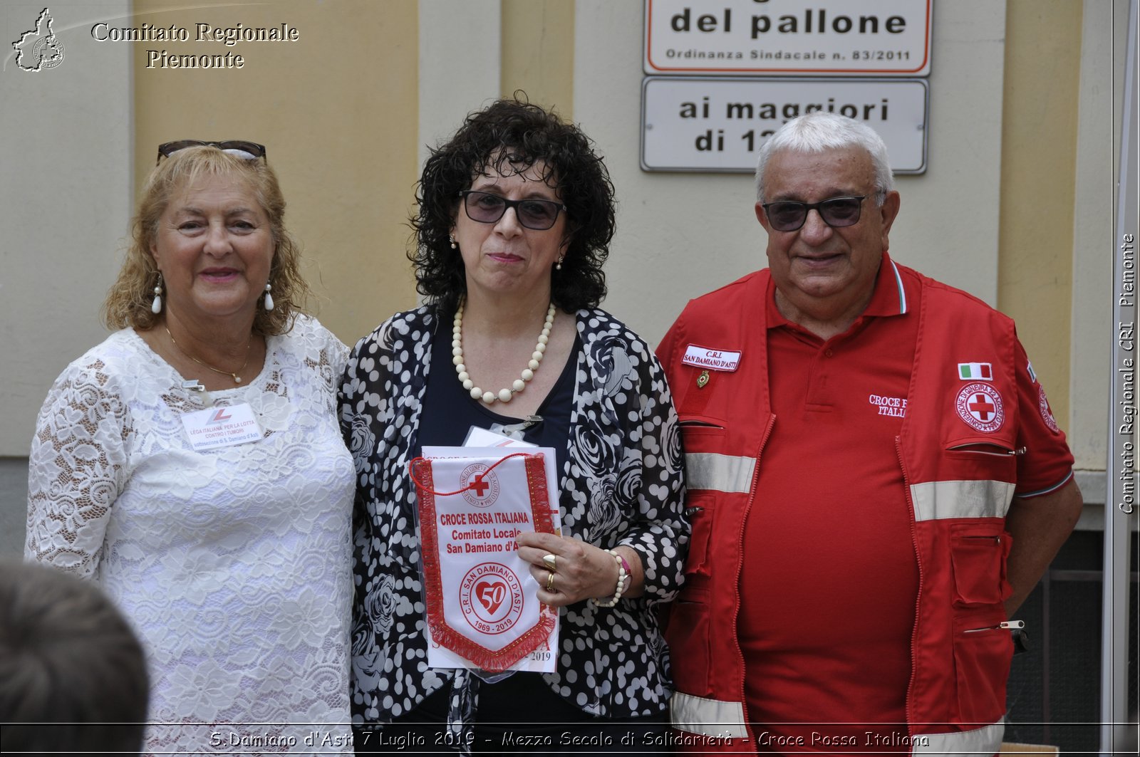 S.Damiano d'Asti 7 Luglio 2019 - Mezzo Secolo di Solidariet - Croce Rossa Italiana - Comitato Regionale del Piemonte