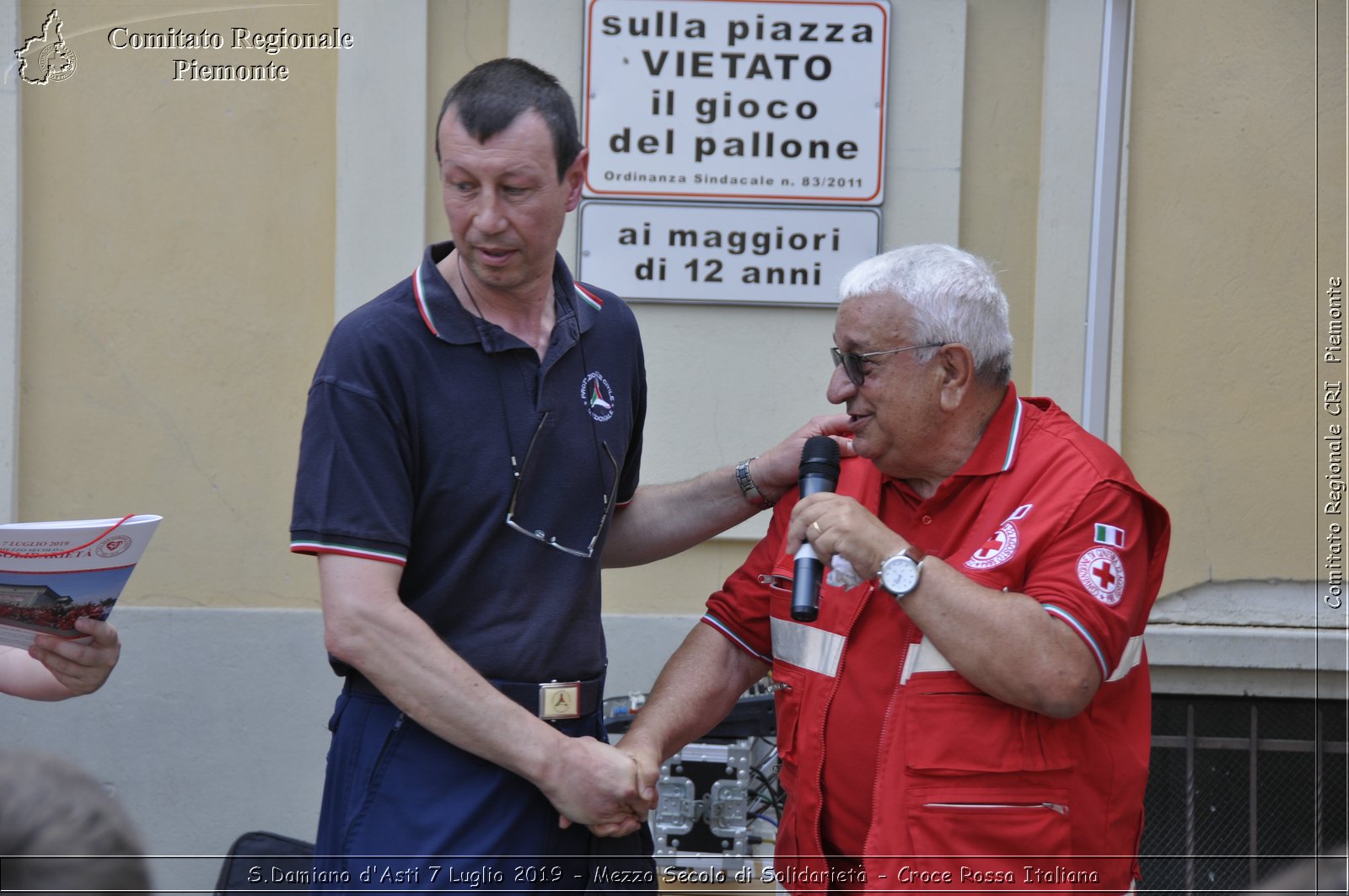 S.Damiano d'Asti 7 Luglio 2019 - Mezzo Secolo di Solidariet - Croce Rossa Italiana - Comitato Regionale del Piemonte