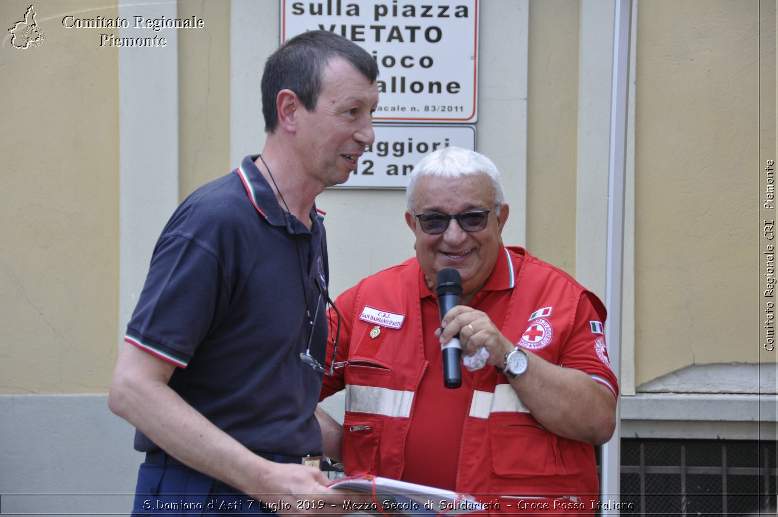 S.Damiano d'Asti 7 Luglio 2019 - Mezzo Secolo di Solidariet - Croce Rossa Italiana - Comitato Regionale del Piemonte