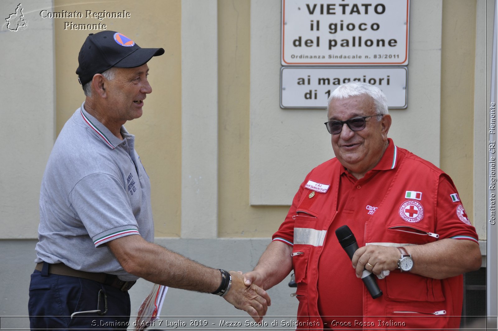 S.Damiano d'Asti 7 Luglio 2019 - Mezzo Secolo di Solidariet - Croce Rossa Italiana - Comitato Regionale del Piemonte