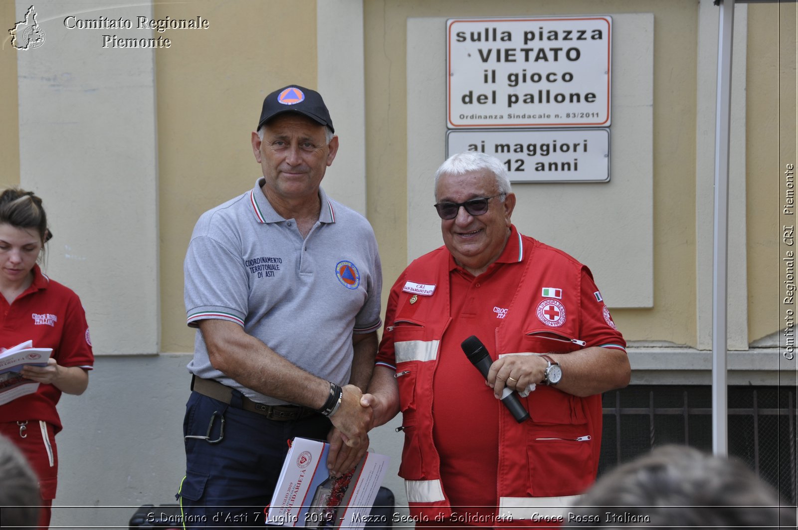 S.Damiano d'Asti 7 Luglio 2019 - Mezzo Secolo di Solidariet - Croce Rossa Italiana - Comitato Regionale del Piemonte