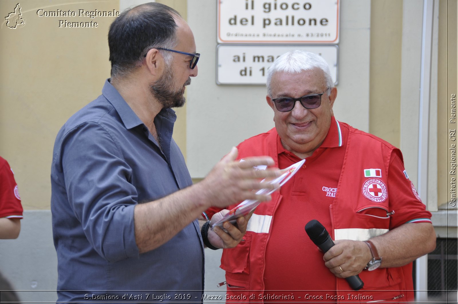 S.Damiano d'Asti 7 Luglio 2019 - Mezzo Secolo di Solidariet - Croce Rossa Italiana - Comitato Regionale del Piemonte