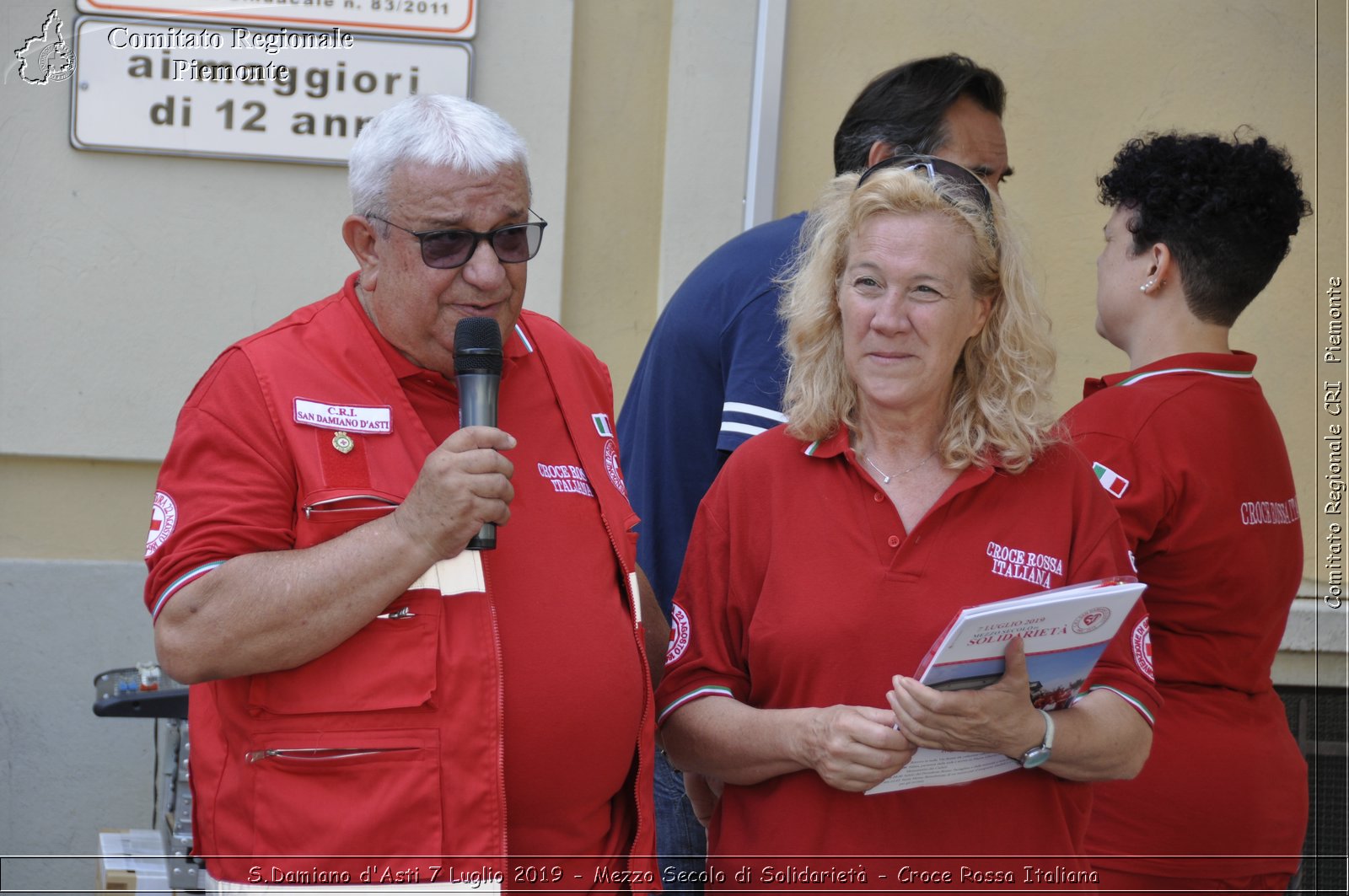 S.Damiano d'Asti 7 Luglio 2019 - Mezzo Secolo di Solidariet - Croce Rossa Italiana - Comitato Regionale del Piemonte