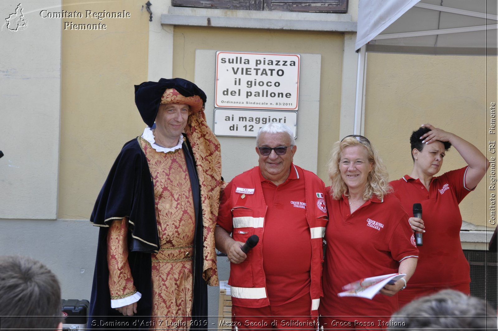 S.Damiano d'Asti 7 Luglio 2019 - Mezzo Secolo di Solidariet - Croce Rossa Italiana - Comitato Regionale del Piemonte