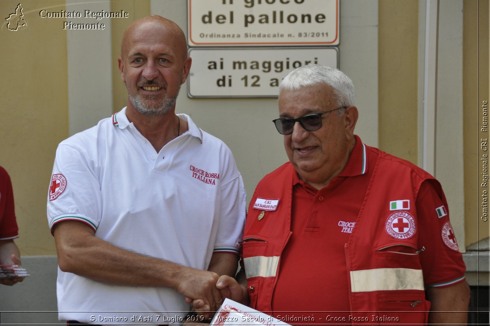 S.Damiano d'Asti 7 Luglio 2019 - Mezzo Secolo di Solidariet - Croce Rossa Italiana - Comitato Regionale del Piemonte