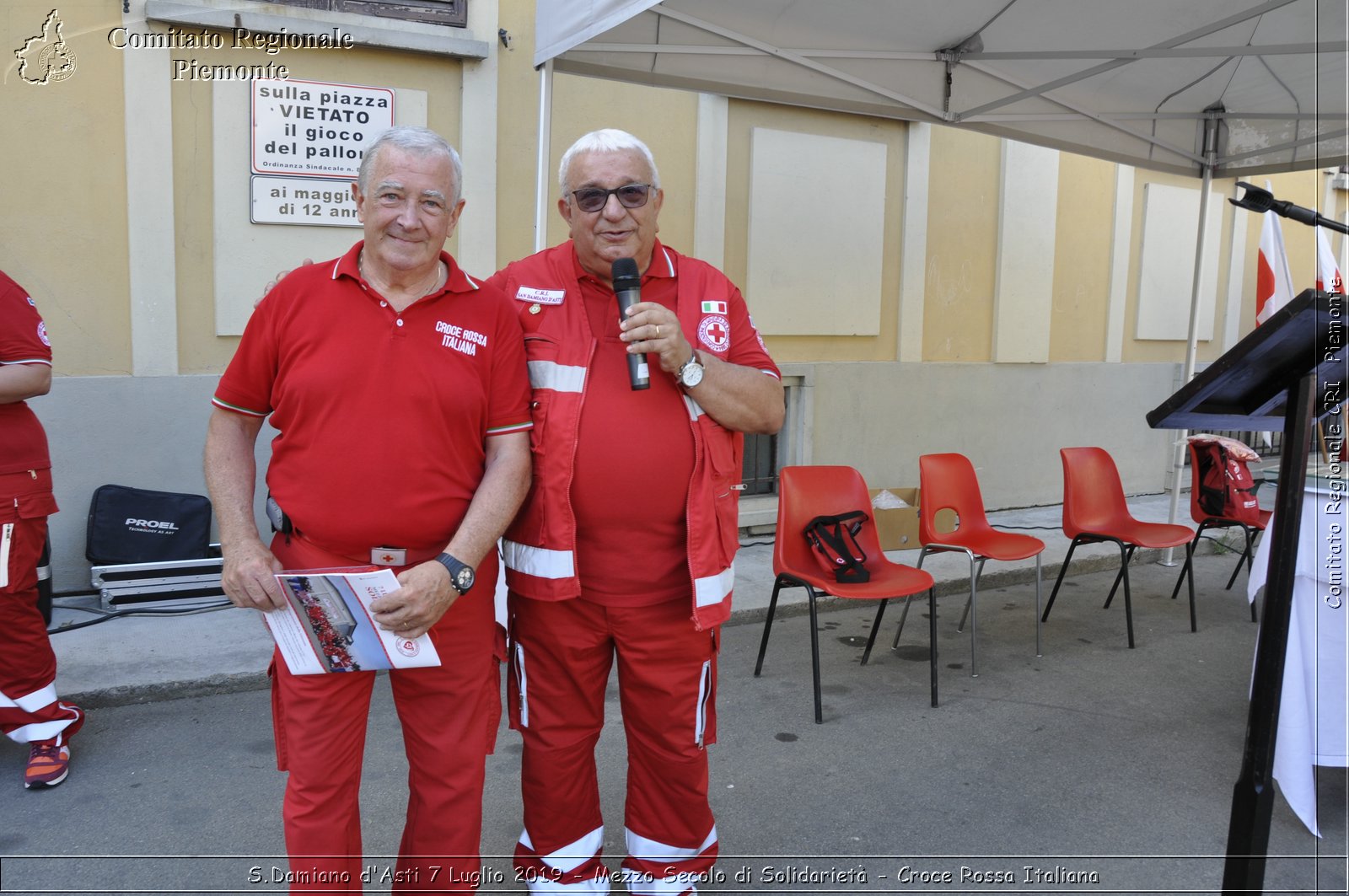 S.Damiano d'Asti 7 Luglio 2019 - Mezzo Secolo di Solidariet - Croce Rossa Italiana - Comitato Regionale del Piemonte