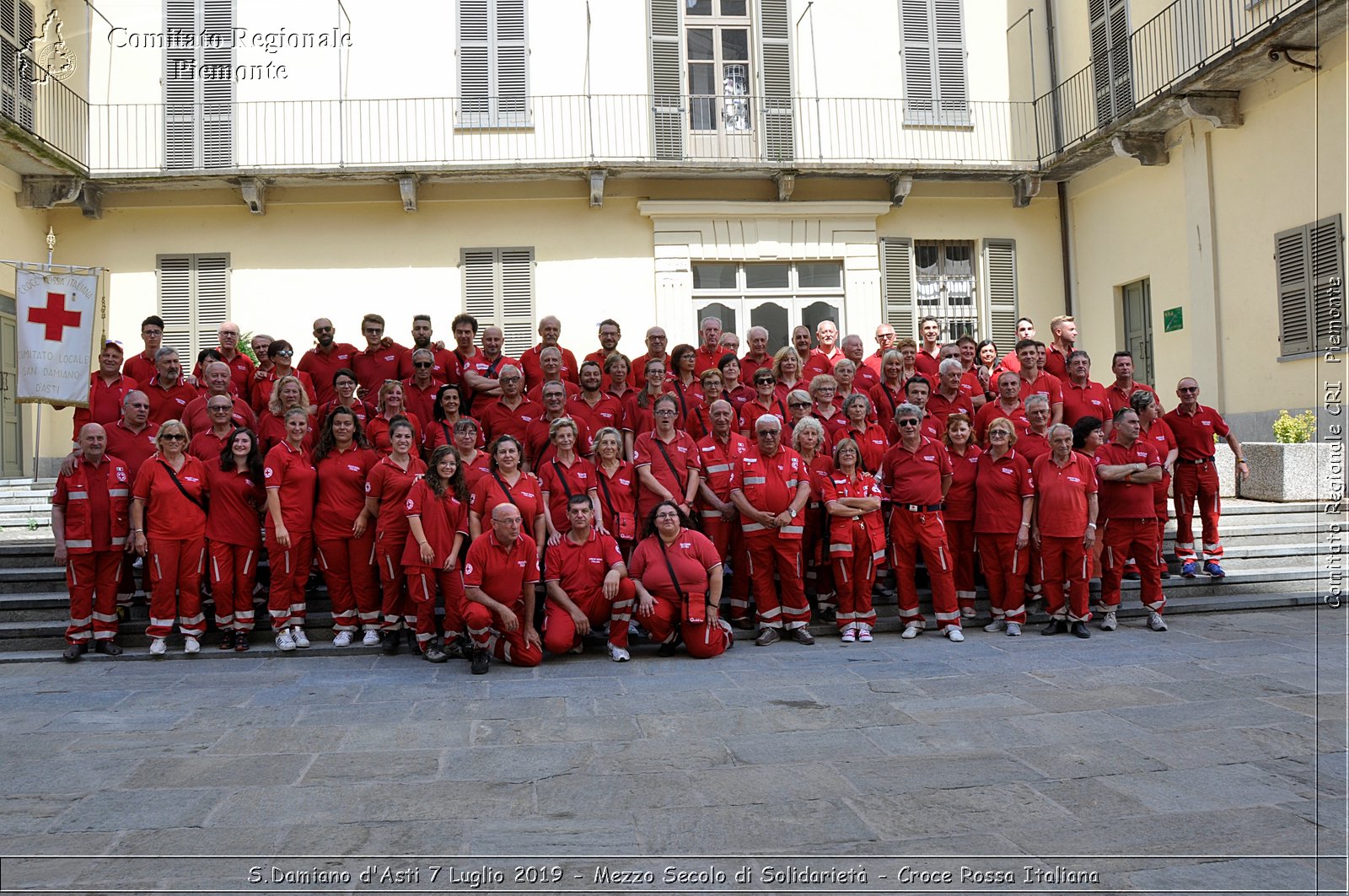 S.Damiano d'Asti 7 Luglio 2019 - Mezzo Secolo di Solidariet - Croce Rossa Italiana - Comitato Regionale del Piemonte