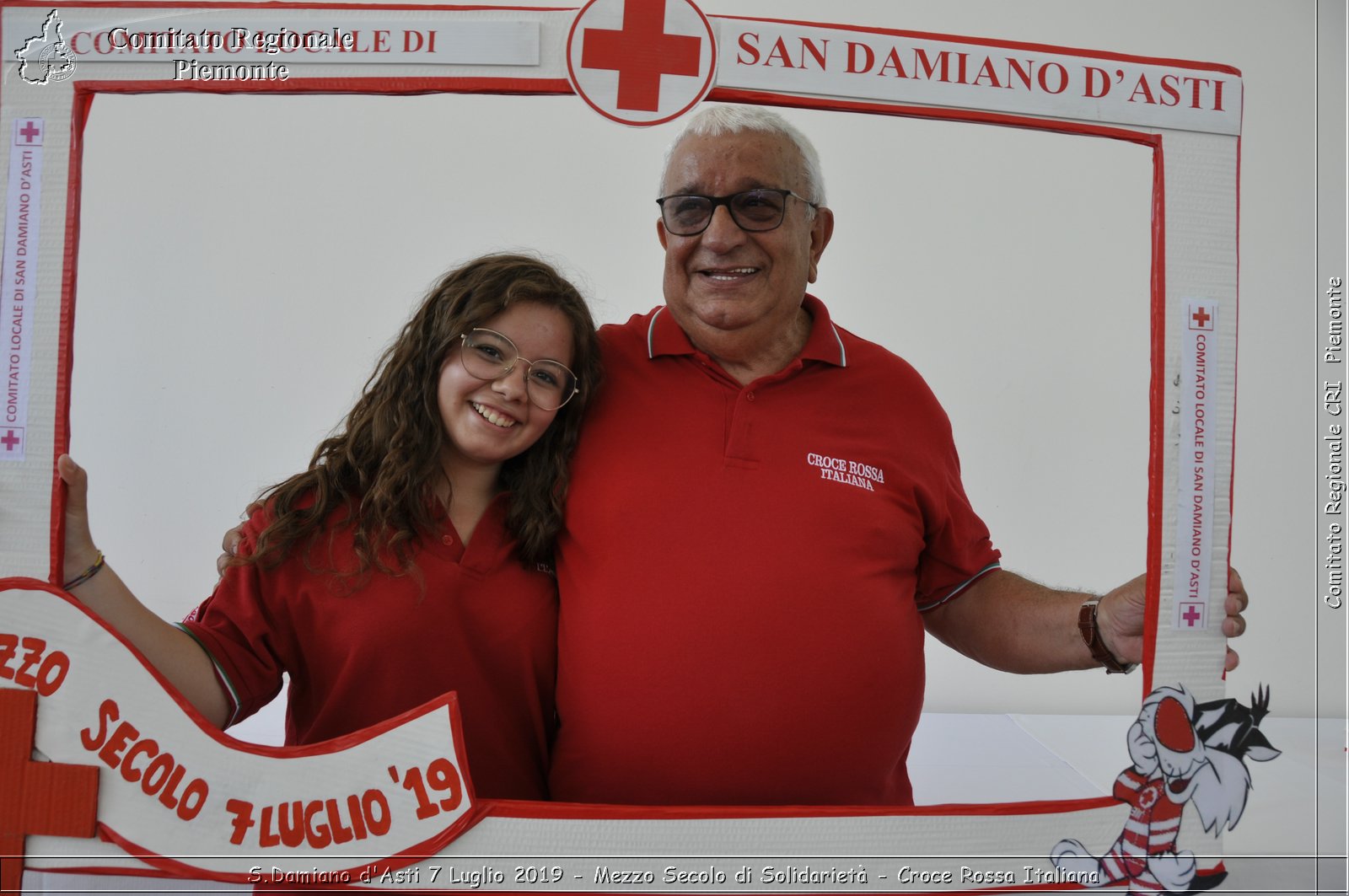 S.Damiano d'Asti 7 Luglio 2019 - Mezzo Secolo di Solidariet - Croce Rossa Italiana - Comitato Regionale del Piemonte