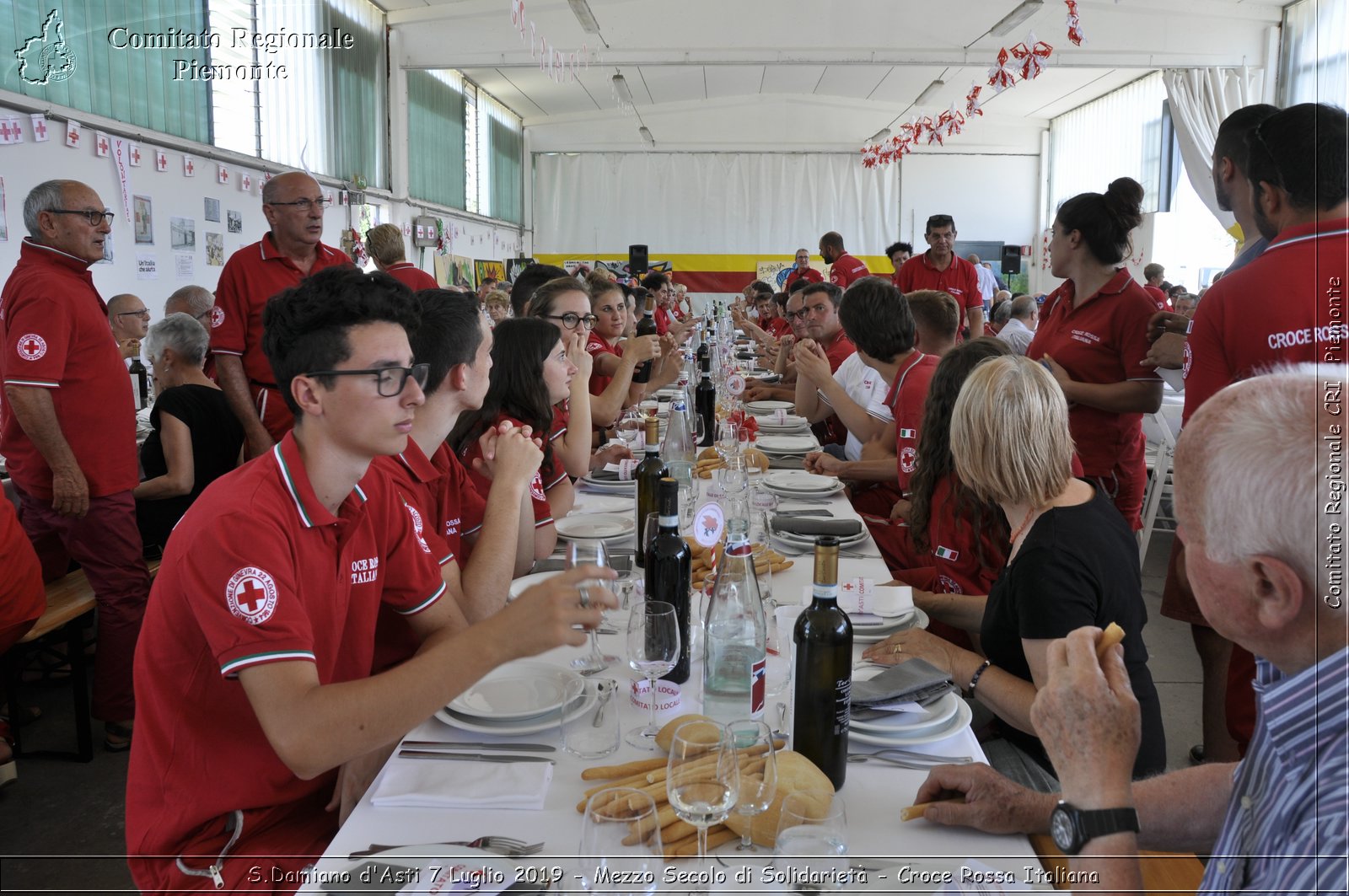 S.Damiano d'Asti 7 Luglio 2019 - Mezzo Secolo di Solidariet - Croce Rossa Italiana - Comitato Regionale del Piemonte